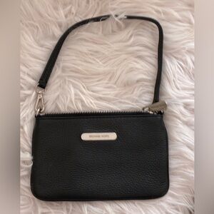 Michael Kors Jet Set Small Pebbled Leather Convertible Wristlet